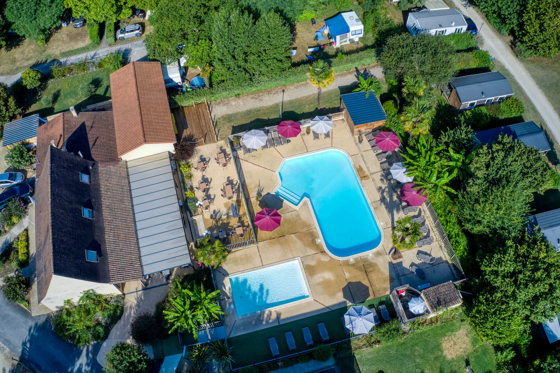 Activité autour piscine 