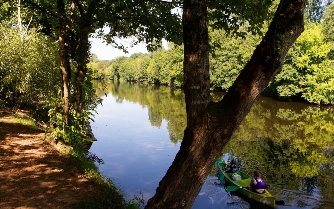 Camping au calme dans la vallée de la Dordogne