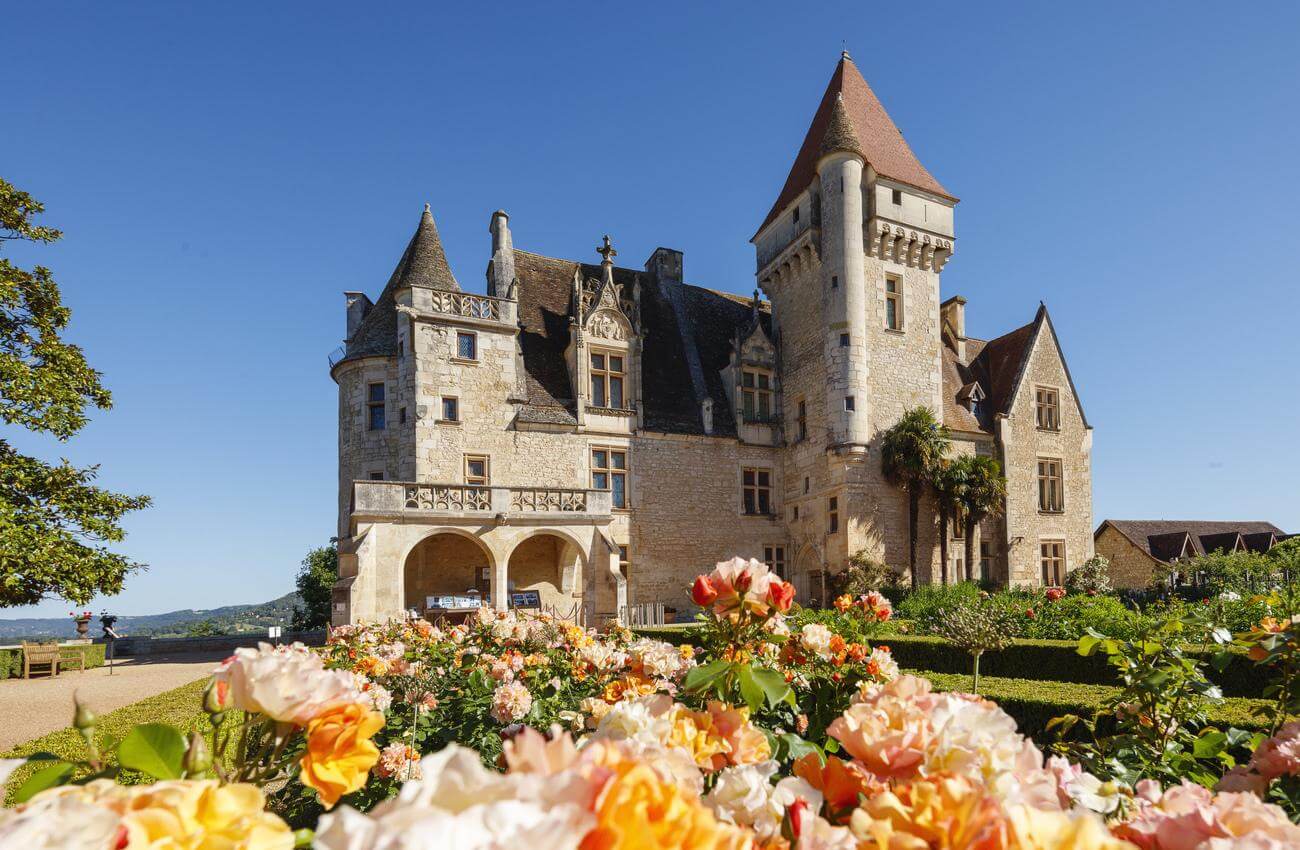 Châteaux des Milandes parc du manoir d'eyrignac
