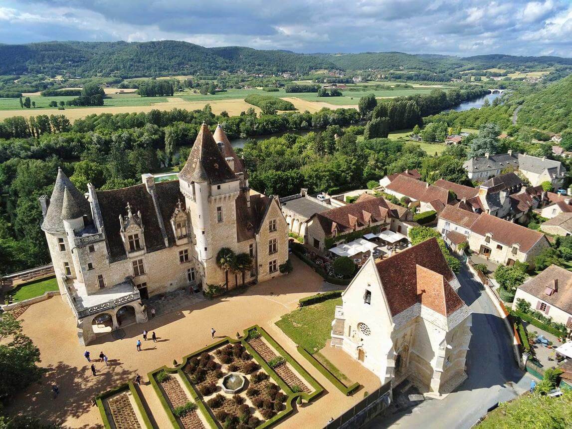 Milandes parc du manoir d'eyrignac